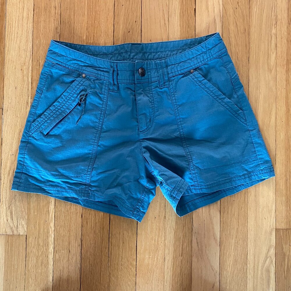 Title Nine Blue Hiking Shorts